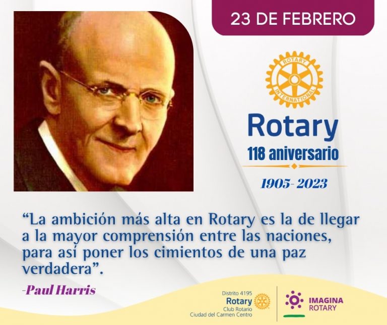 118 ANIVERSARIO DE ROTARY