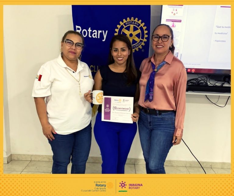 17a SESIÓN ROTARIA “NUTRICIÓN SALUDABLE”