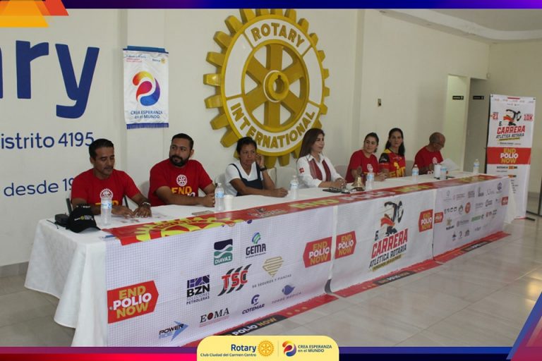 RUEDA DE PRENSA 6TA CARRERA ROTARIA