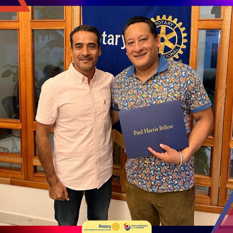 ENTREGA DE MEDALLA “PAUL HARRIS”