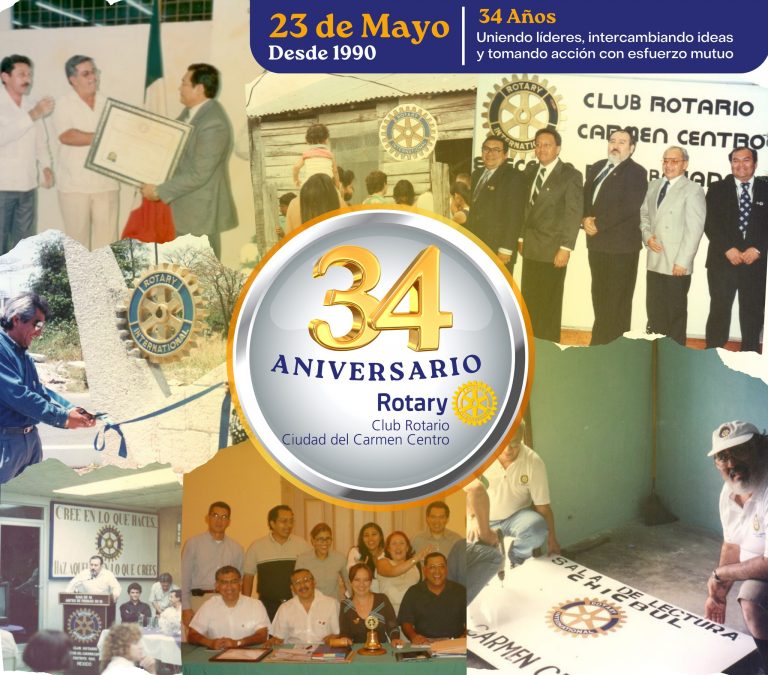 34 AÑOS DE HISTORIA DE SERVICIO EN 2024