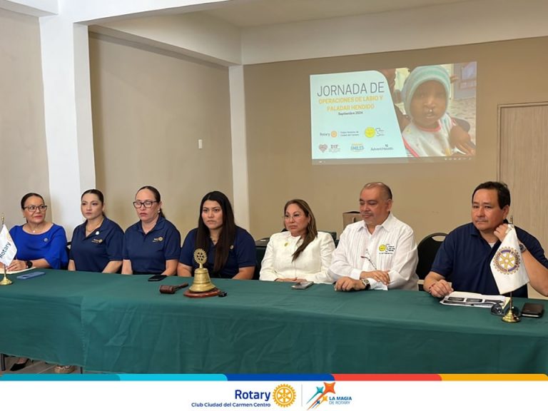 CLUBES ROTARIOS UNIDOS CON FUNDACIÓN SHARRING SMILE
