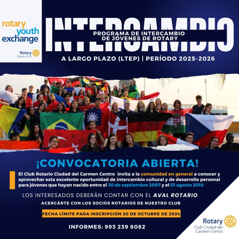 PARTICIPA EN EL PROGRAMA DE INTERCAMBIO