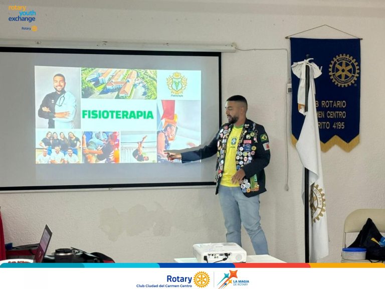 GUSTAVO BORGES NOS COMPARTE SU VINCULO CON ROTARY