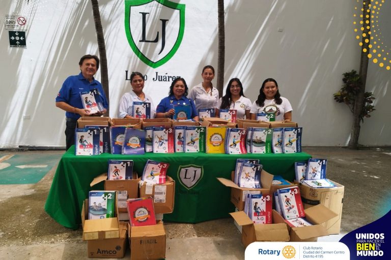 IMPULSANDO LA EDUCACIÓN CON UNA VALIOSA DONACIÓN DE LIBROS