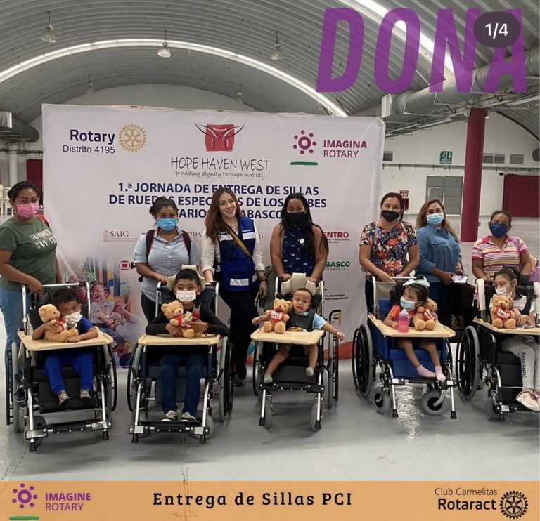 entrega de sillas PCI