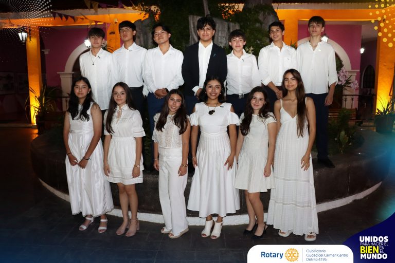 RINDE PROTESTA LA MESA DIRECTIVA DEL NUEVO CLUB INTERACT CIUDAD DEL CARMEN CENTRO